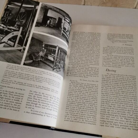 1975 Folk Arts & Crafts of New England HC Book EX-LIBRARY Antiques Collectibles - Picture 8 of 10